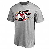 Men's Kansas City Chiefs NFL Pro Line True Color T-Shirt Heathered Gray,baseball caps,new era cap wholesale,wholesale hats